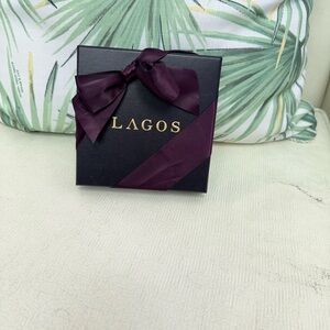 LAGOS Gift Box with Purple Ribbon and pouch